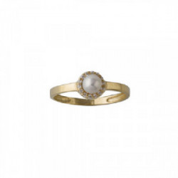 ANILLO ORO 18 K - 56333-S/A/PE-CI